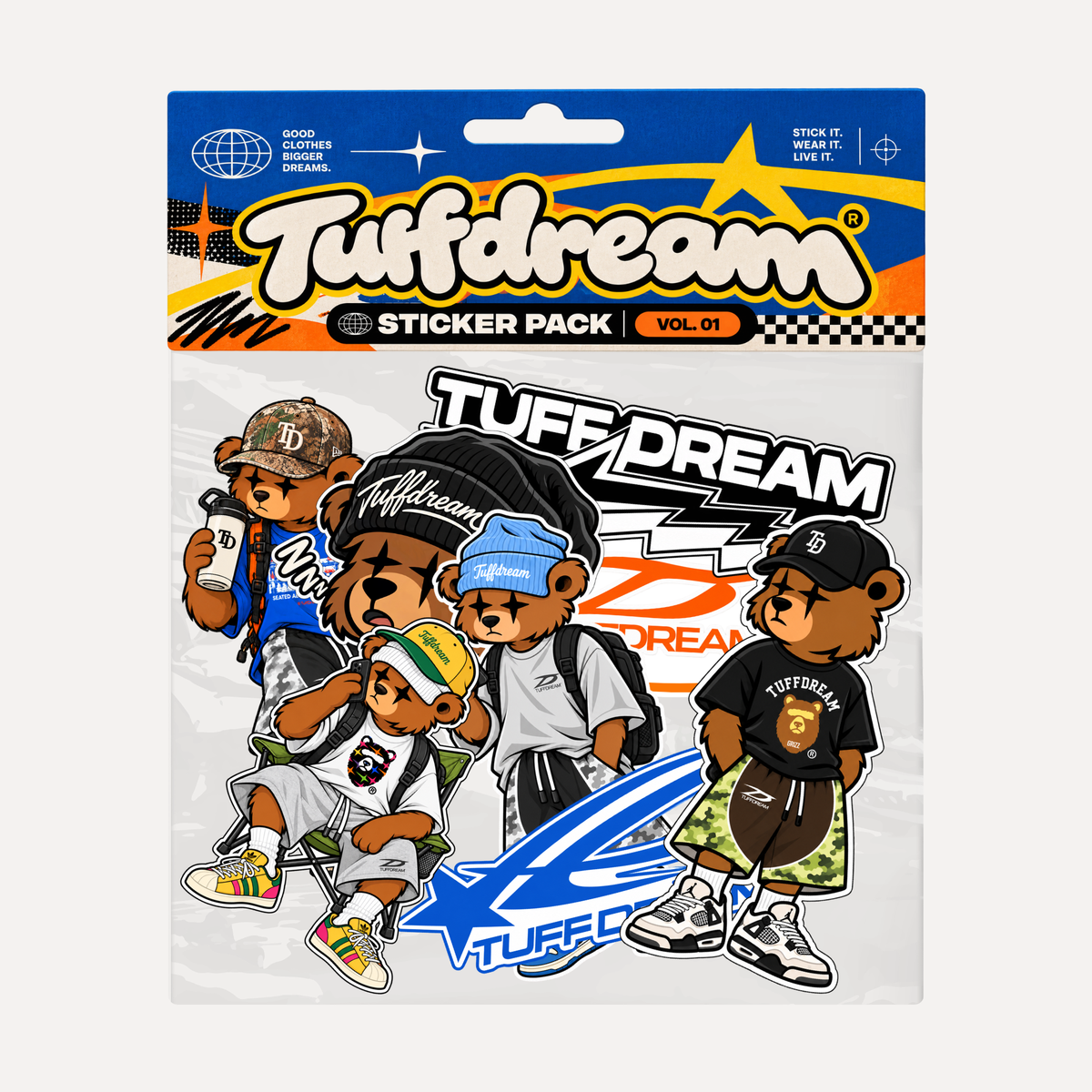 TUFFDREAM STICKER PACK — VOL. 01